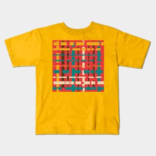 Colorful line segments Kids T-Shirt